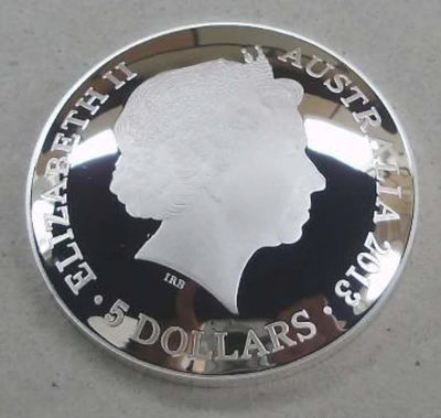 【随心拍&GetCoins】现代钱币拍卖第五十三期 澳大利亚2013年星空系列孔雀座凹形银币