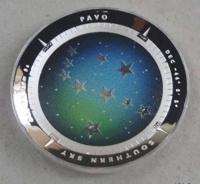 【随心拍&GetCoins】现代钱币拍卖第五十三期 澳大利亚2013年星空系列孔雀座凹形银币