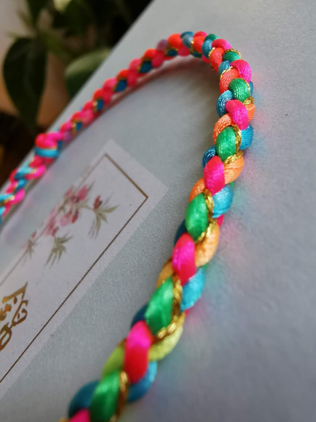 锦色手工  520♡表白节～ 第一期 端午节辟邪彩绳