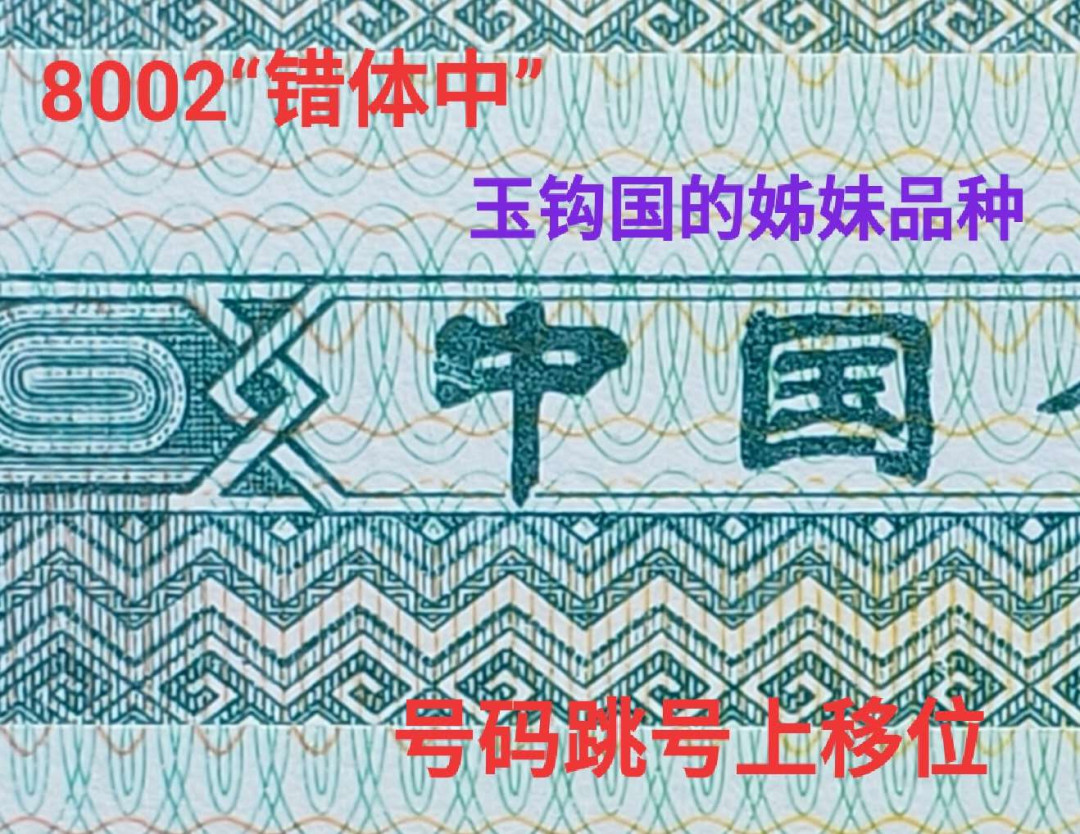 兴趣钱币拍卖 8002玉点中，尾335号