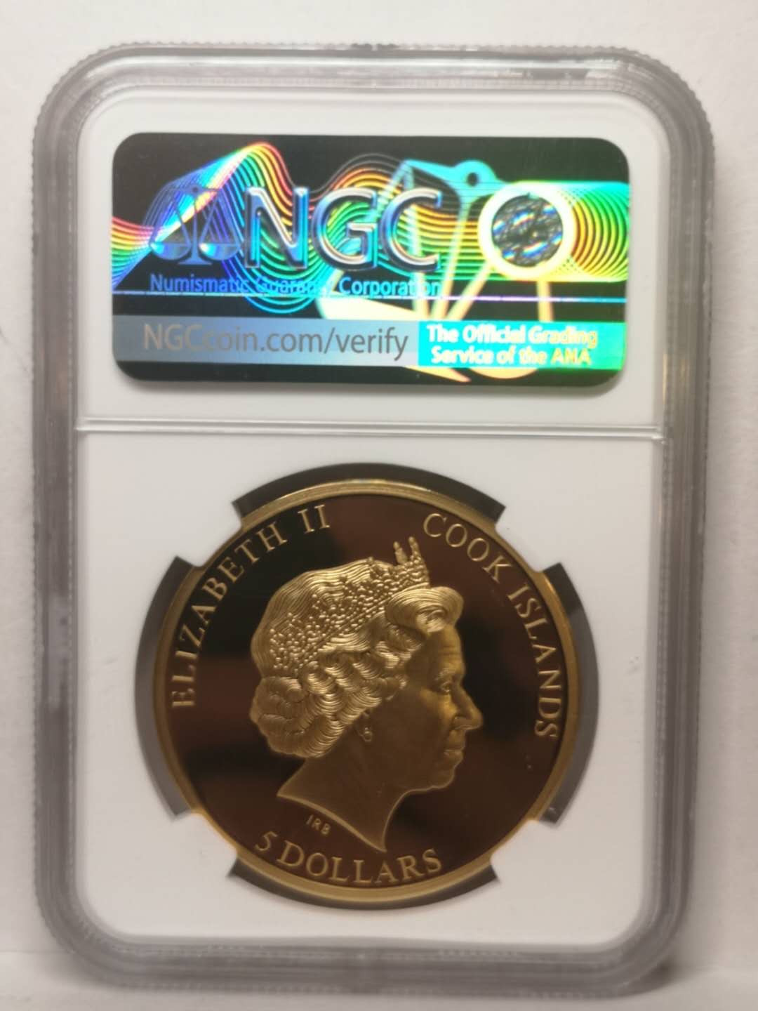 【币观天下】第109期钱币拍卖 【库克】第三枚自然之影蜥蜴PF70