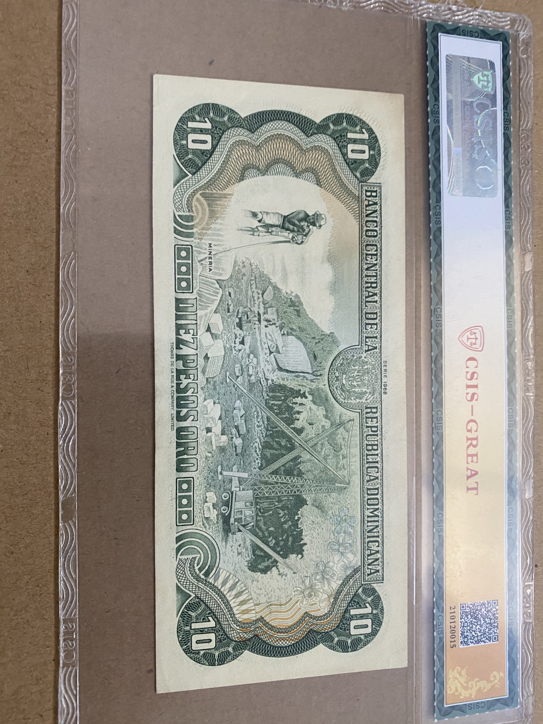 CSIS-GREAT评级精品钱币拍卖第三十九期 多米尼加 纸币 CSIS-GREAT