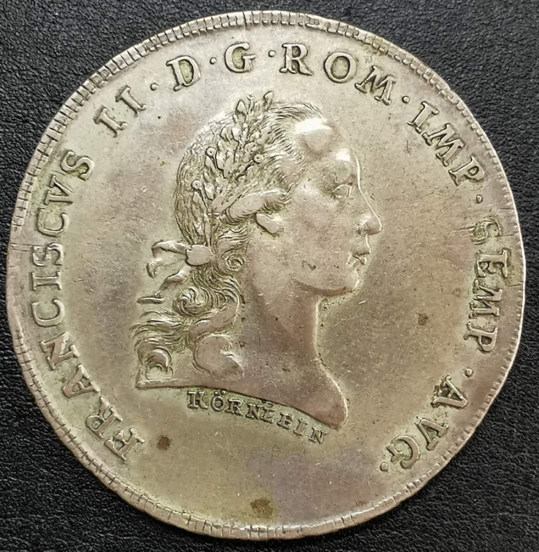 凡希社世界钱币微拍第一百二十二期 1793雷根斯堡景观泰勒大银XF+