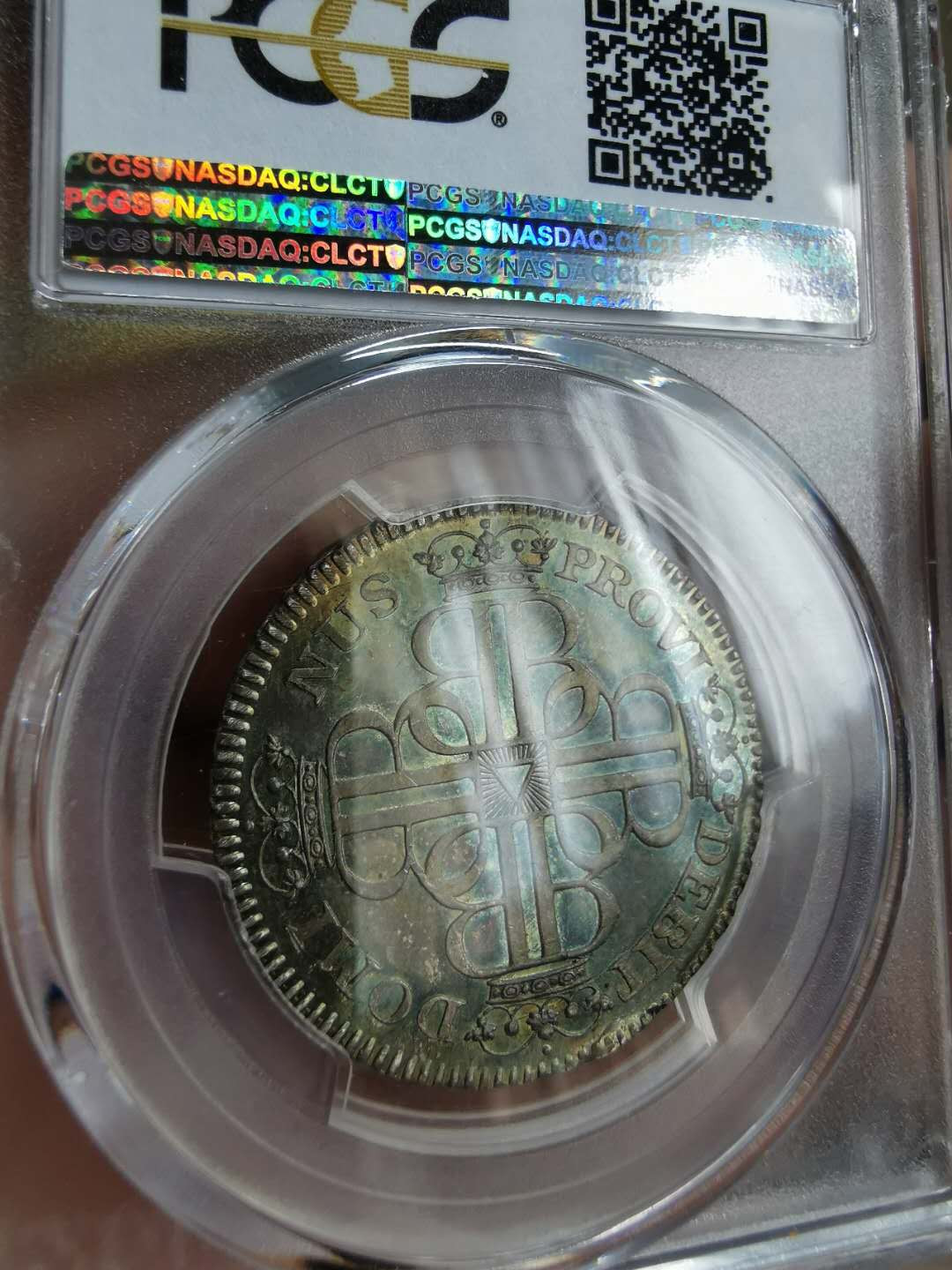 凡希社世界钱币微拍第一百二十二期 1797瑞士伯尔尼大熊1/4泰勒PCGS-MS64美包浆！