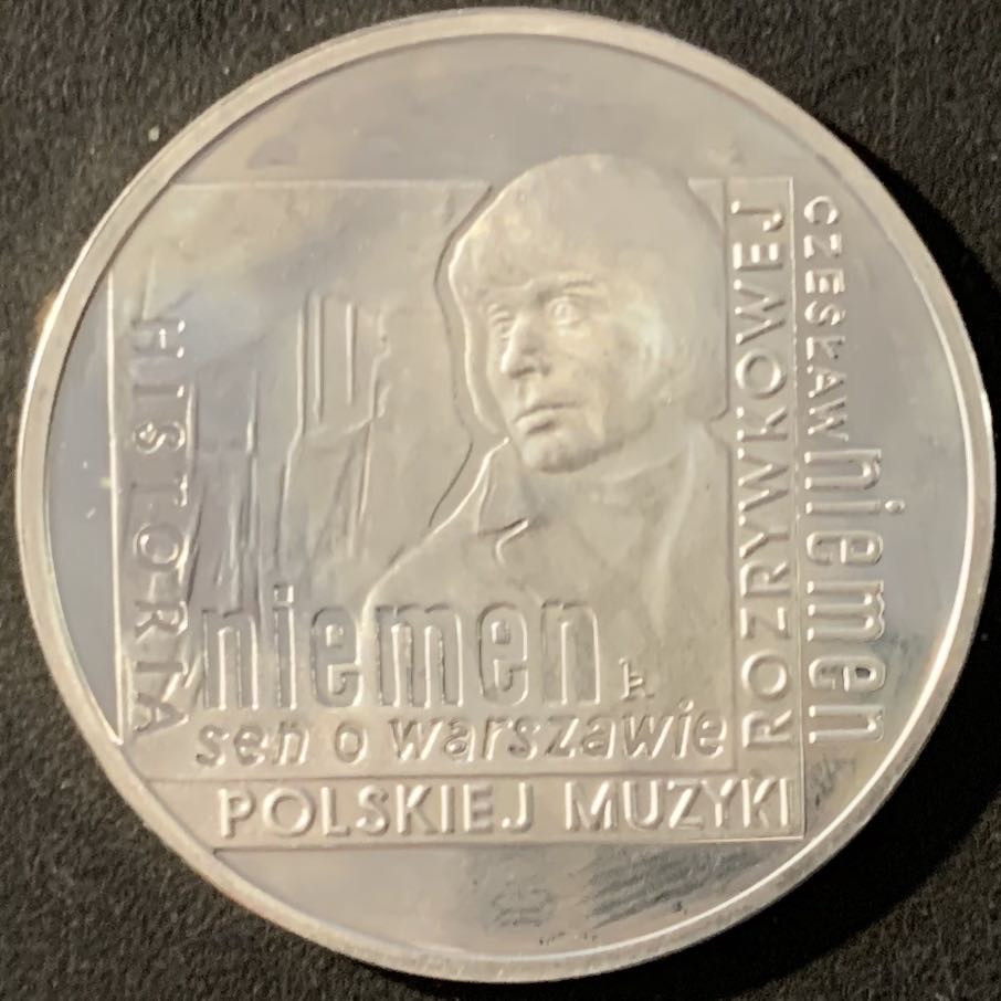 紫瑗钱币—微拍第71期  波兰 2009年 塞泽斯劳·奈曼 10兹罗提 14.14克 0.925银 精制