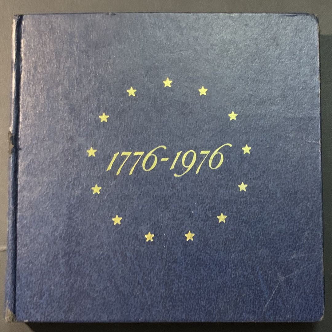 紫瑗钱币—微拍第71期  美国 1976年 建国 200周年 25 50美分 1元 3枚一套 共41.75克 0.4银 精制 原盒
