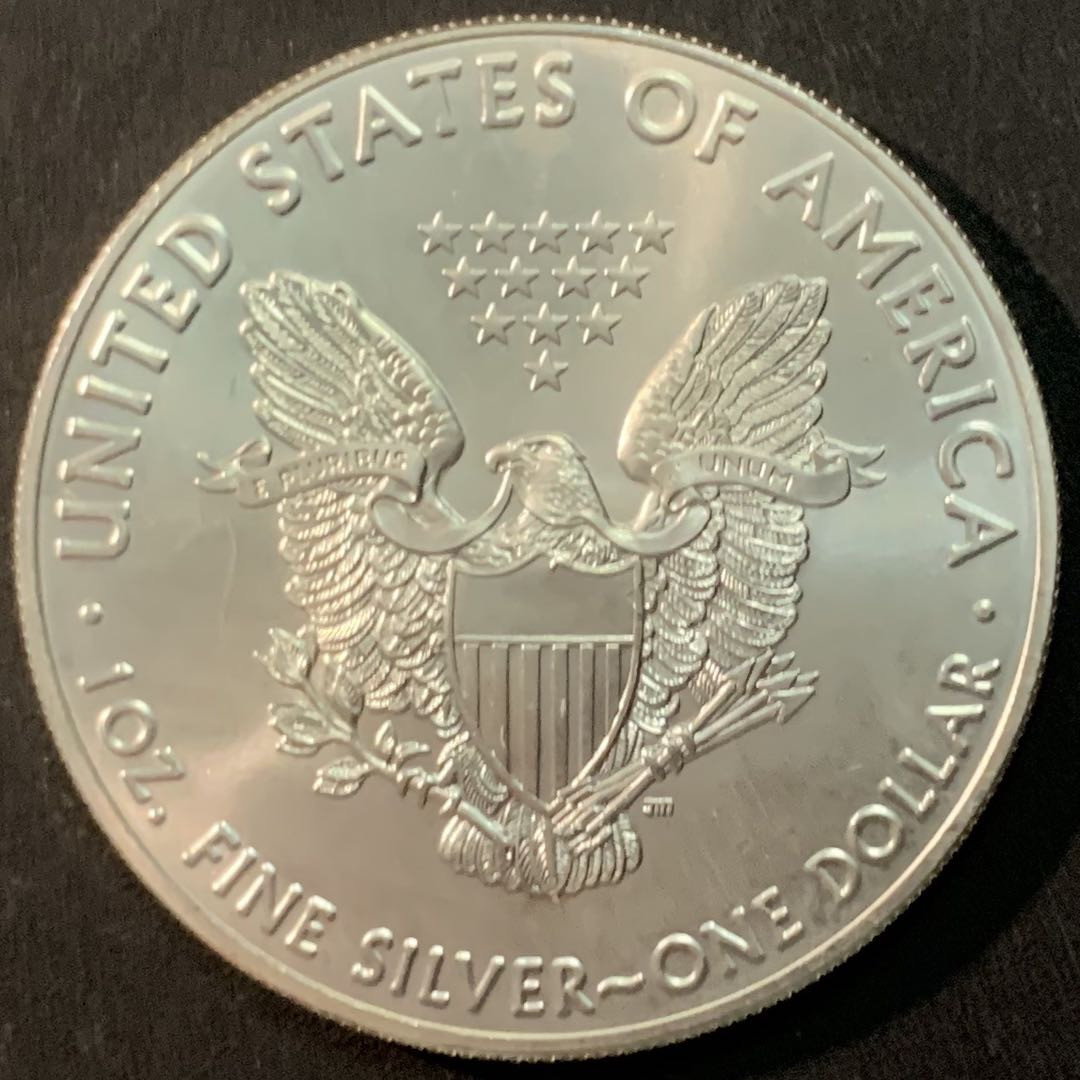 紫瑗钱币—微拍第71期  美国 2017年 行走女神 1盎司 投资银币 31.1克 0.999银 UNC