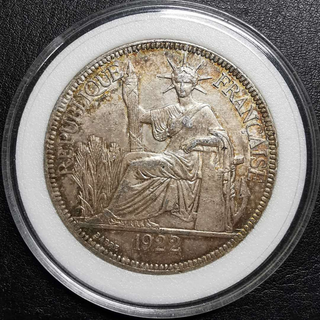 凡希社外币AI第三场 材料铺子 1922座洋极美品