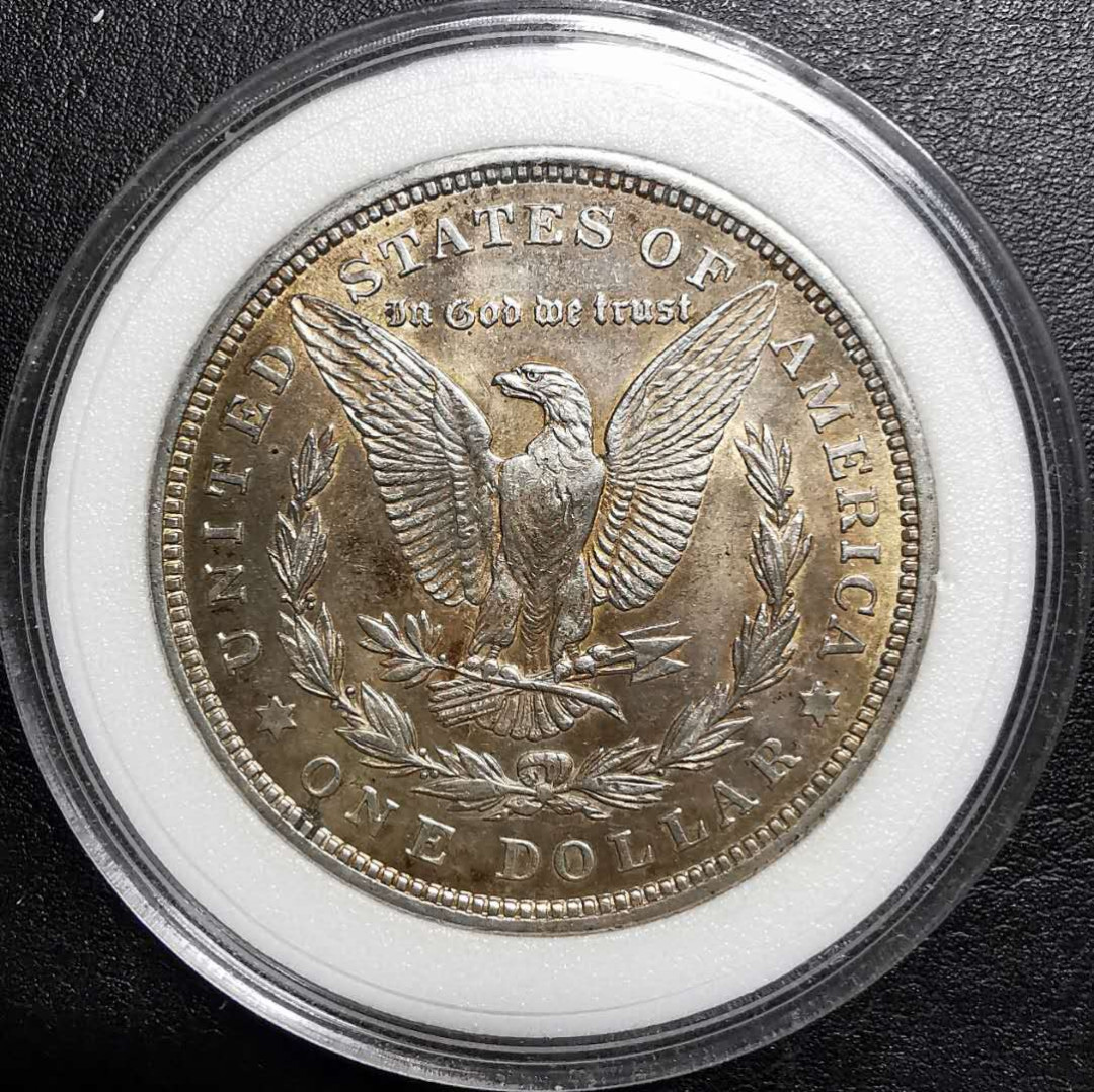 凡希社外币AI第三场 材料铺子 1921摩根壹圆AU