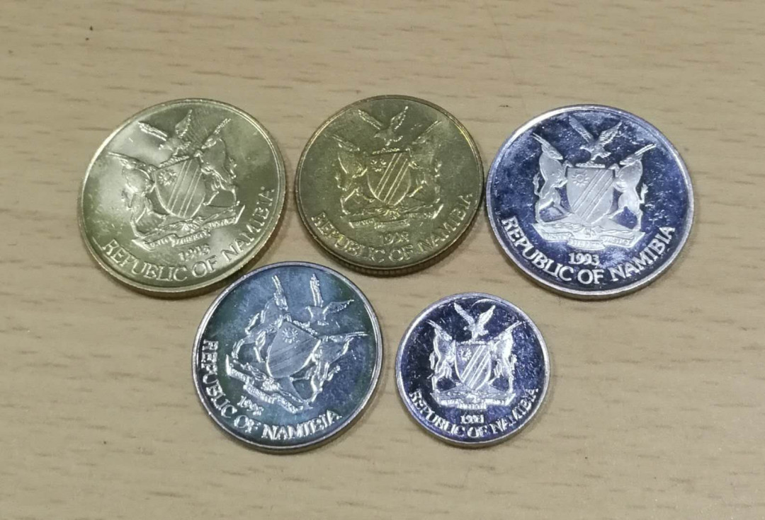 北京马甸外币专卖拍卖第十期，非贵金属硬币专场，陆续上新敬请关注 纳米比亚5枚，品相如图