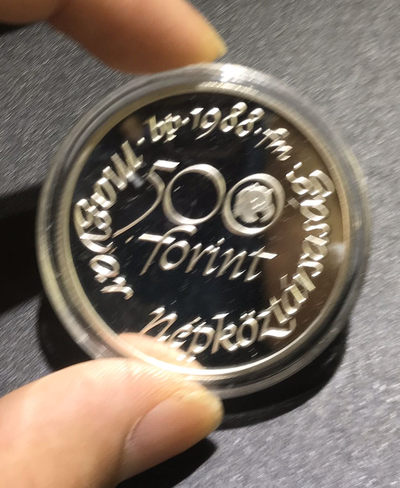 【随心拍&Getcoins】现代钱币第五十四期拍卖 匈牙利1988年野生动物基金成立25周年苍鹰银币