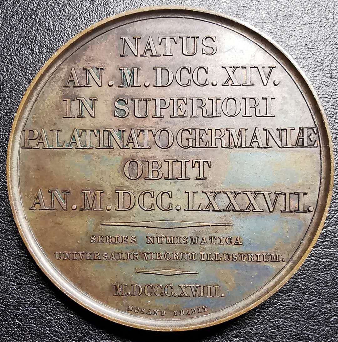 凡希社外币AI第三场 材料铺子 高浮雕古典人物纪念章UNC