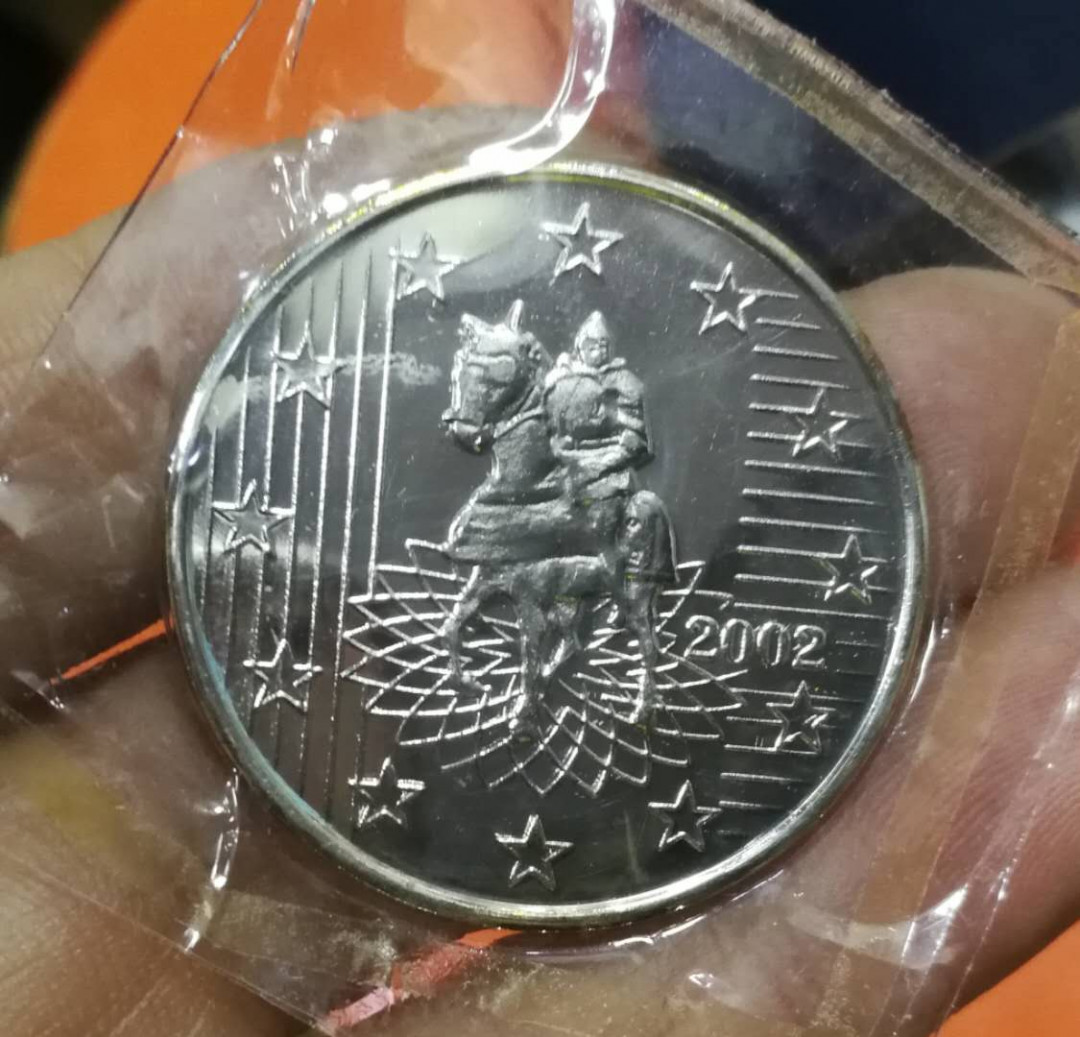 北京马甸外币专卖拍卖第十期，非贵金属硬币专场，陆续上新敬请关注 欧元纪念章，品相如图