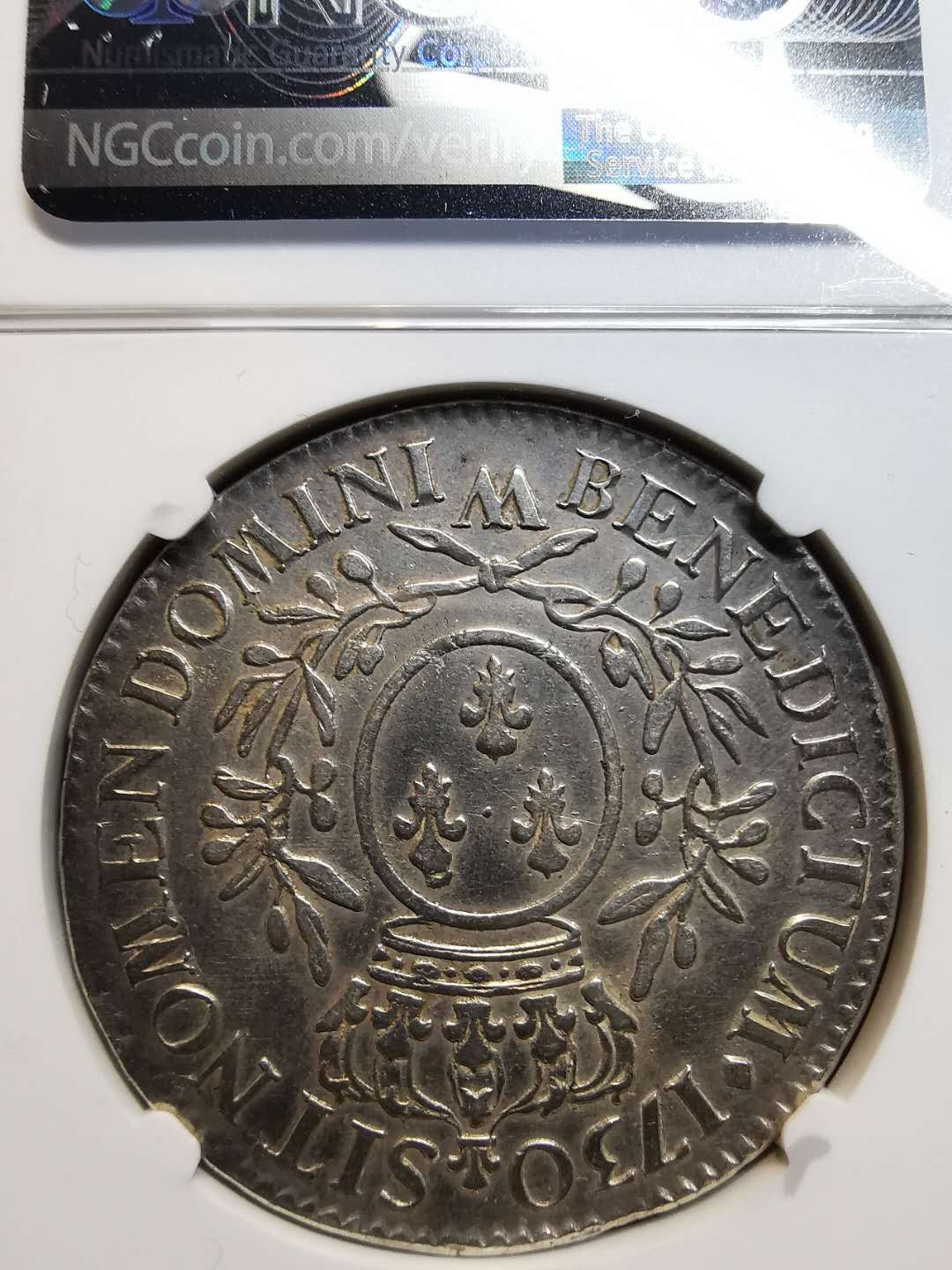 凡希社外币AI第三场 材料铺子 1731路易十五埃居大银NGC-XFD