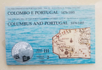 【随心拍&Getcoins】现代钱币第五十四期拍卖 葡萄牙1992年航海发现系列纪念银币