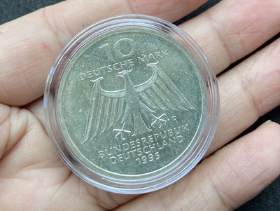 【随心拍&Getcoins】现代钱币第五十四期拍卖 【德国】德国10马克银币伦琴射线【获奖币】