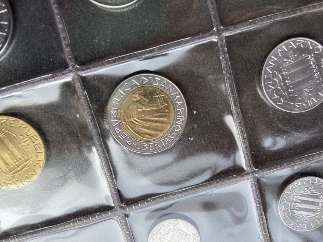 【币观天下】第110期钱币拍卖 【圣马力诺】圣马力诺1985原封套币秒杀