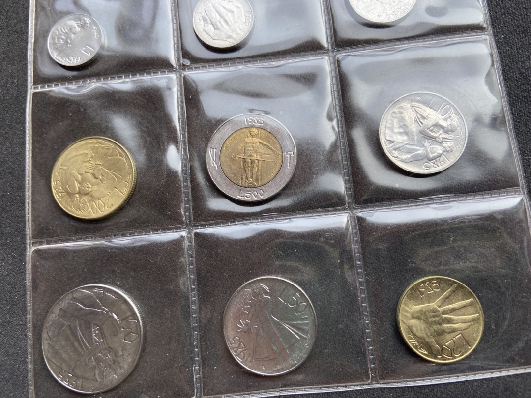 【币观天下】第110期钱币拍卖 【圣马力诺】圣马力诺1985原封套币秒杀