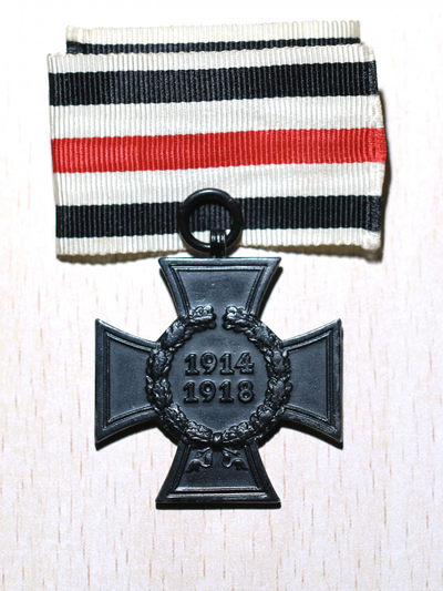 大猫徽章拍卖118期 - 一战兴登堡奖章 遗属版 稀少