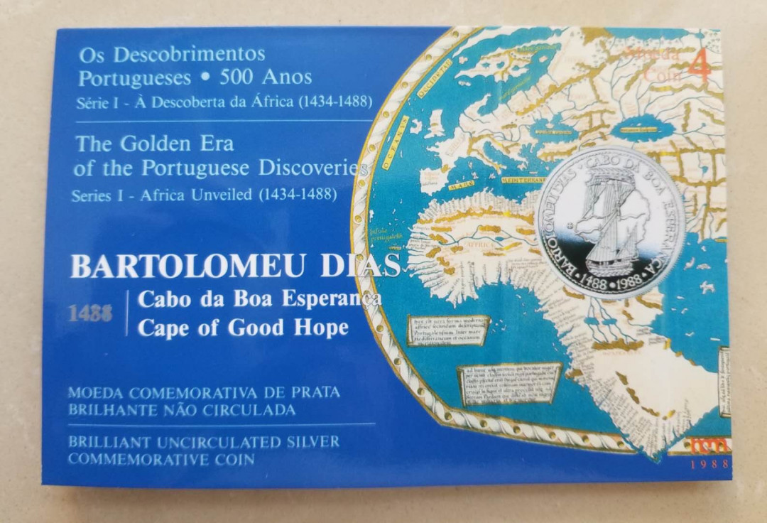 【币观天下】第110期钱币拍卖 葡萄牙1988年航海发现黄金时代纪念银币