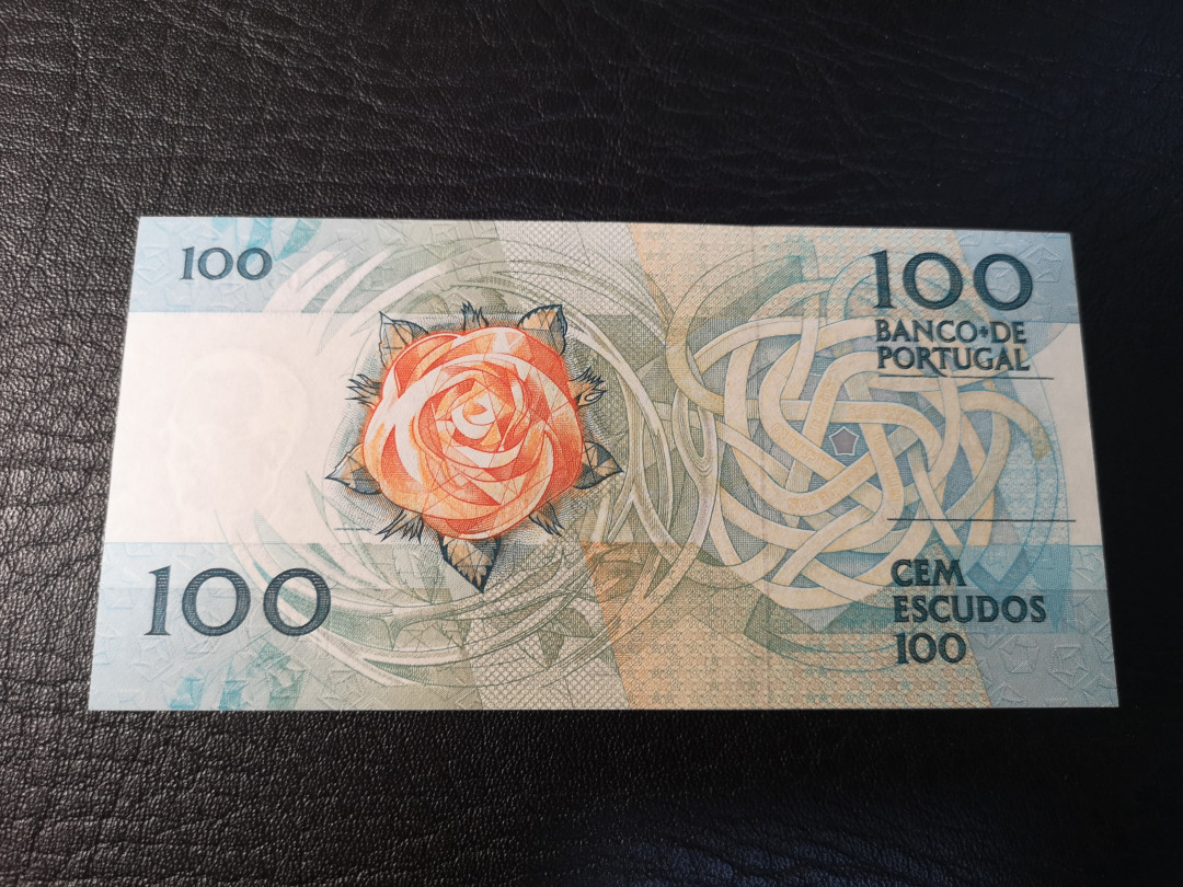 《外钞收藏家》第八十期拍卖 葡萄牙1988年100 全新unc