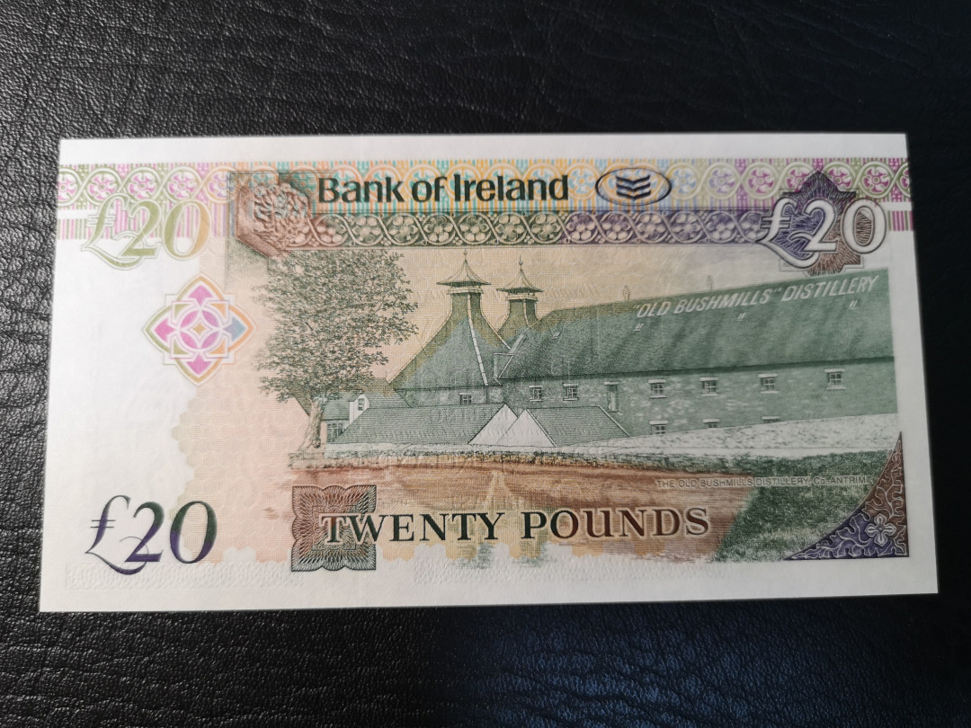 《外钞收藏家》第八十期拍卖 2008年北爱尔兰20镑  全新unc