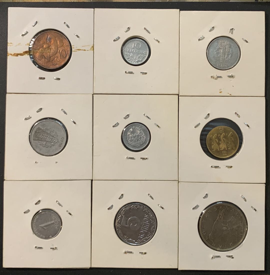 紫瑗钱币—微拍第73期  外国钱币一组9枚 NO.2