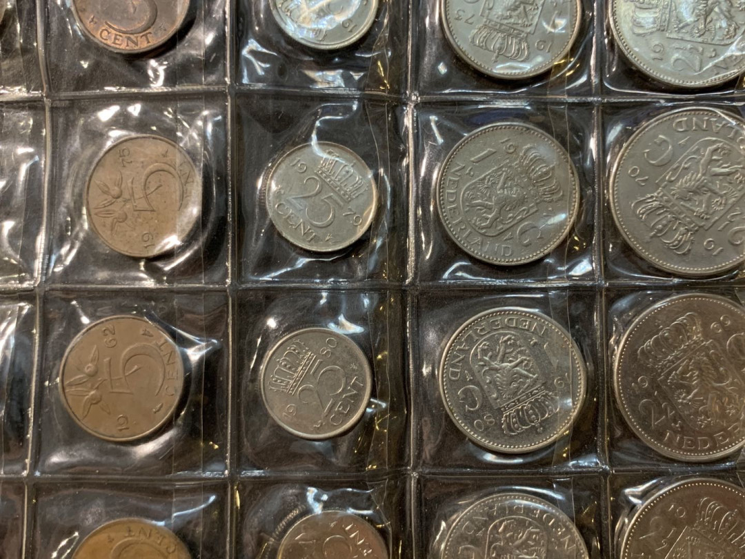 紫瑗钱币—微拍第73期  荷兰 流通 1分—2.5盾 6枚全套 共4组24枚