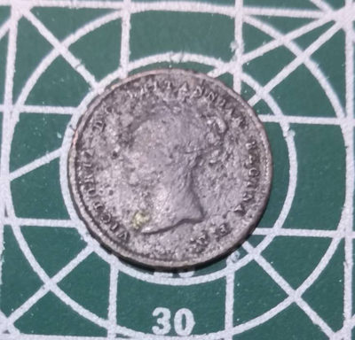 燕姐换藏第三十二拍 1842年英国半法新小铜币