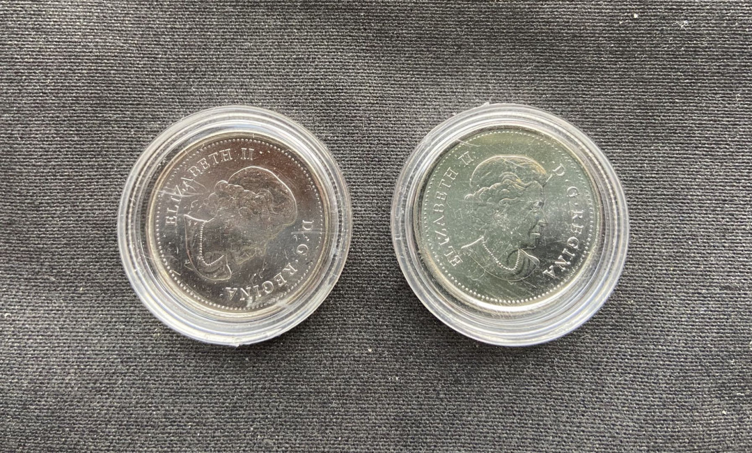 【币观天下】第111期钱币拍卖 【加拿大】2015加拿大镍币两枚秒杀～