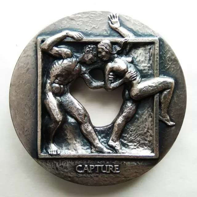 麦朵尔俱乐部第47场拍卖 美国大铜章 美国章牌协会SOM#112 【逃与追】