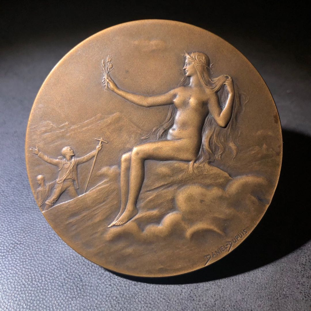 新艺术风格名家作品 法国高山滑雪俱乐部