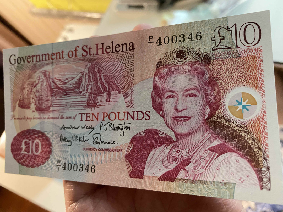 【收藏联盟】第149期拍卖——法兰西宠儿（共60拍） 圣赫勒拿 2012年10镑 UNC 女王纸币