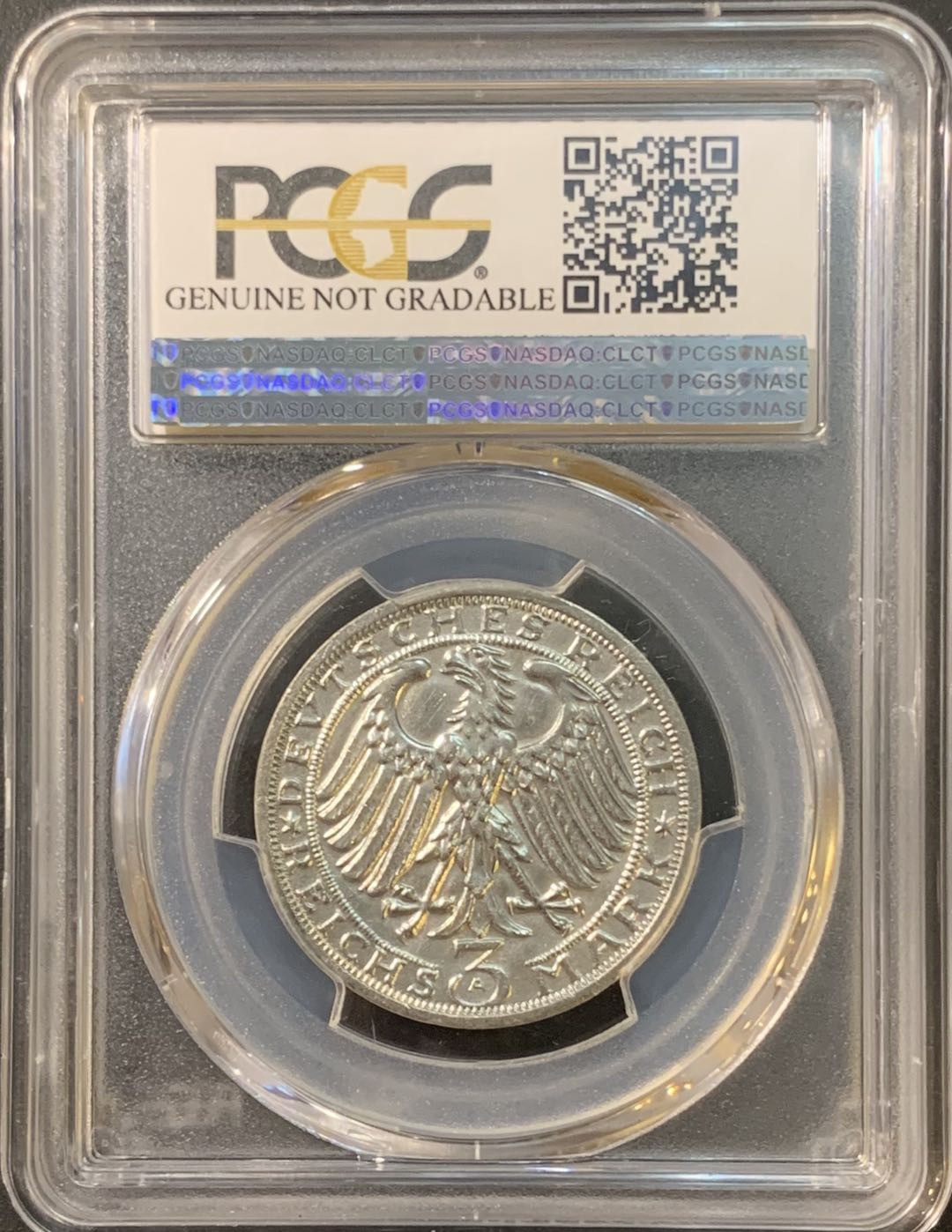 紫瑗钱币—微拍第80期  德国 魏玛时期 1928年 瑙姆堡成立900周年 PCGS UNC Detail