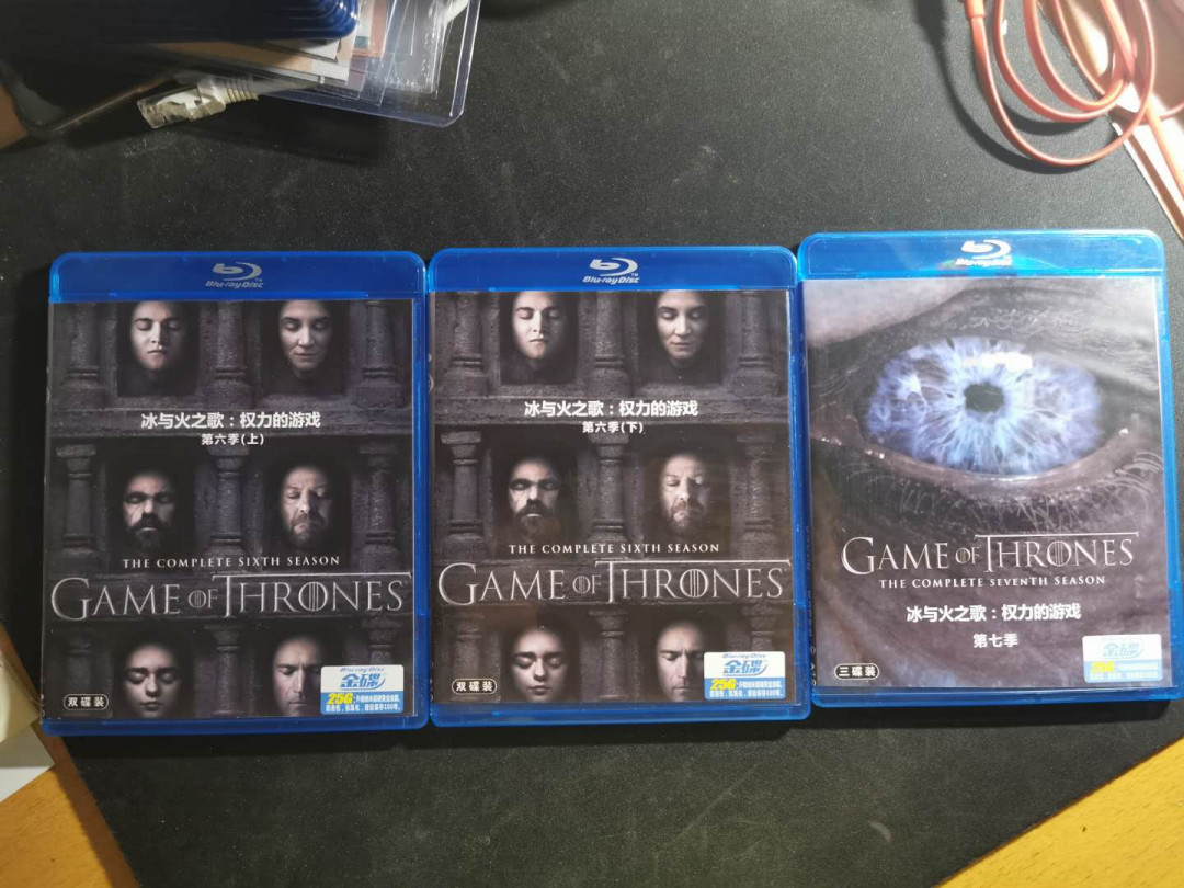 【鲸贝乐淘】千字文·第“荣业所基，籍甚无竟”号拍卖 【外国电影、电视剧】6盒光碟一起