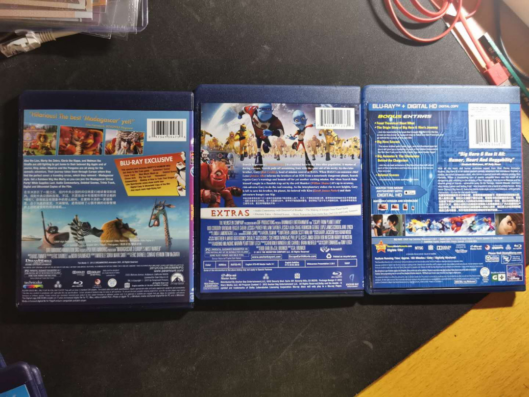 【鲸贝乐淘】千字文·第“荣业所基，籍甚无竟”号拍卖 【卡通电影光碟9盒】好莱坞精彩动画片，九盒一组