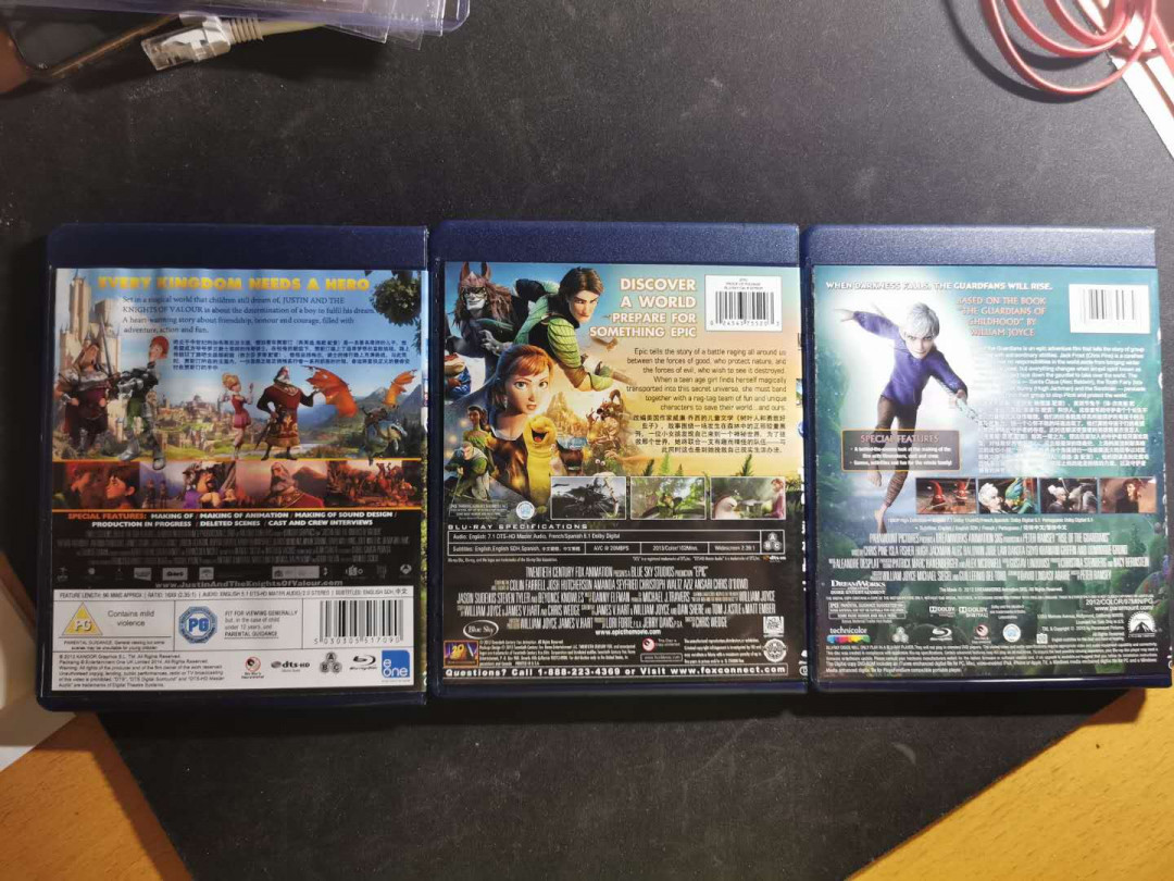 【鲸贝乐淘】千字文·第“荣业所基，籍甚无竟”号拍卖 【卡通电影光碟9盒】好莱坞精彩动画片，九盒一组