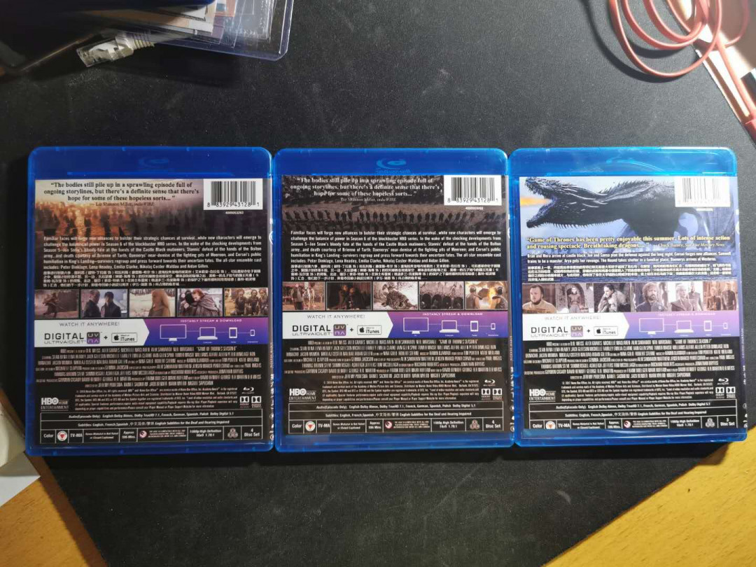 【鲸贝乐淘】千字文·第“荣业所基，籍甚无竟”号拍卖 【外国电影、电视剧】6盒光碟一起