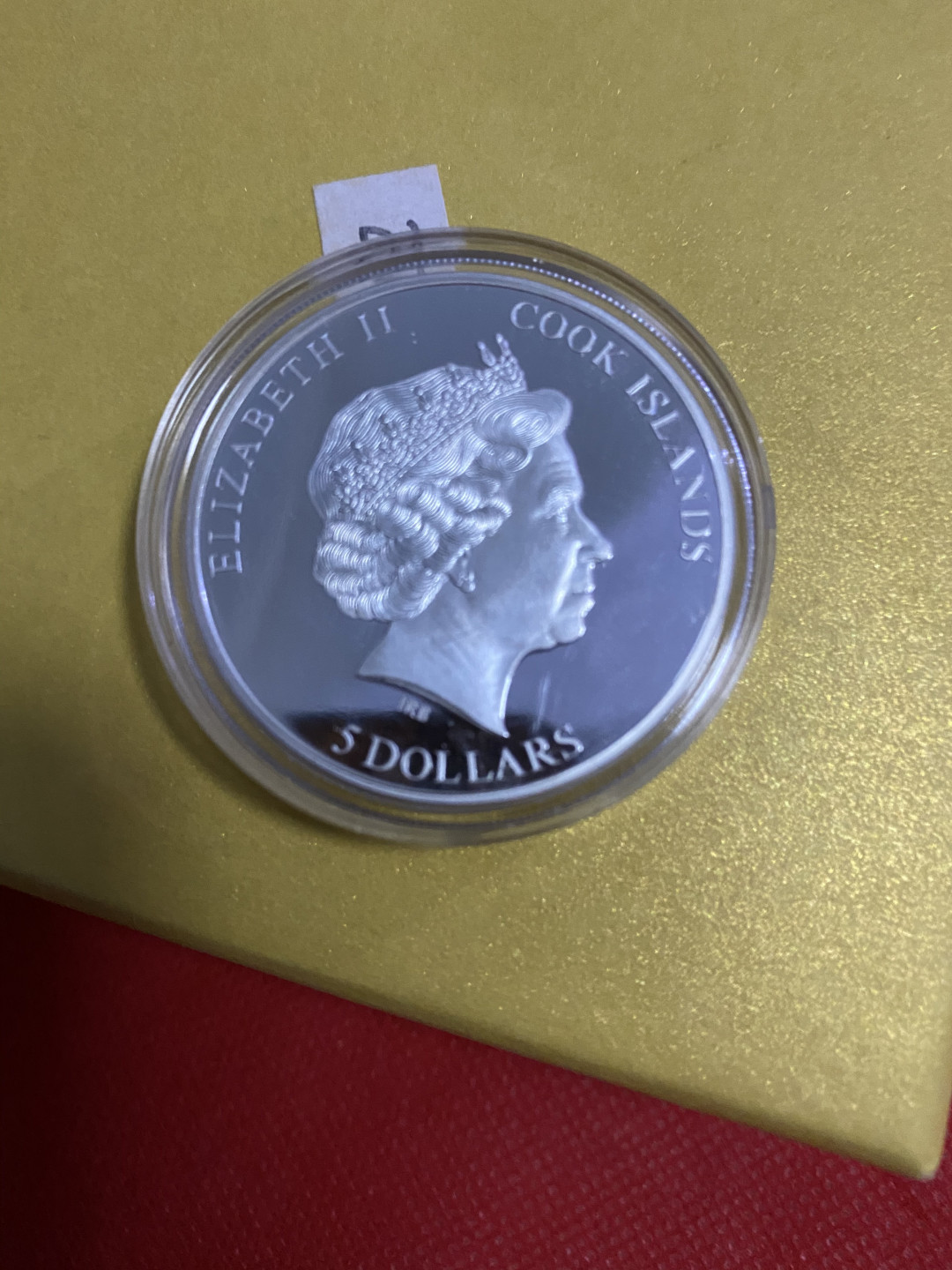 CSIS-GREAT评级精品钱币拍卖第四十三期 库克2015年大沙漠系列一组朱迪亚沙漠精制镶嵌圣地沙彩色纪念银币