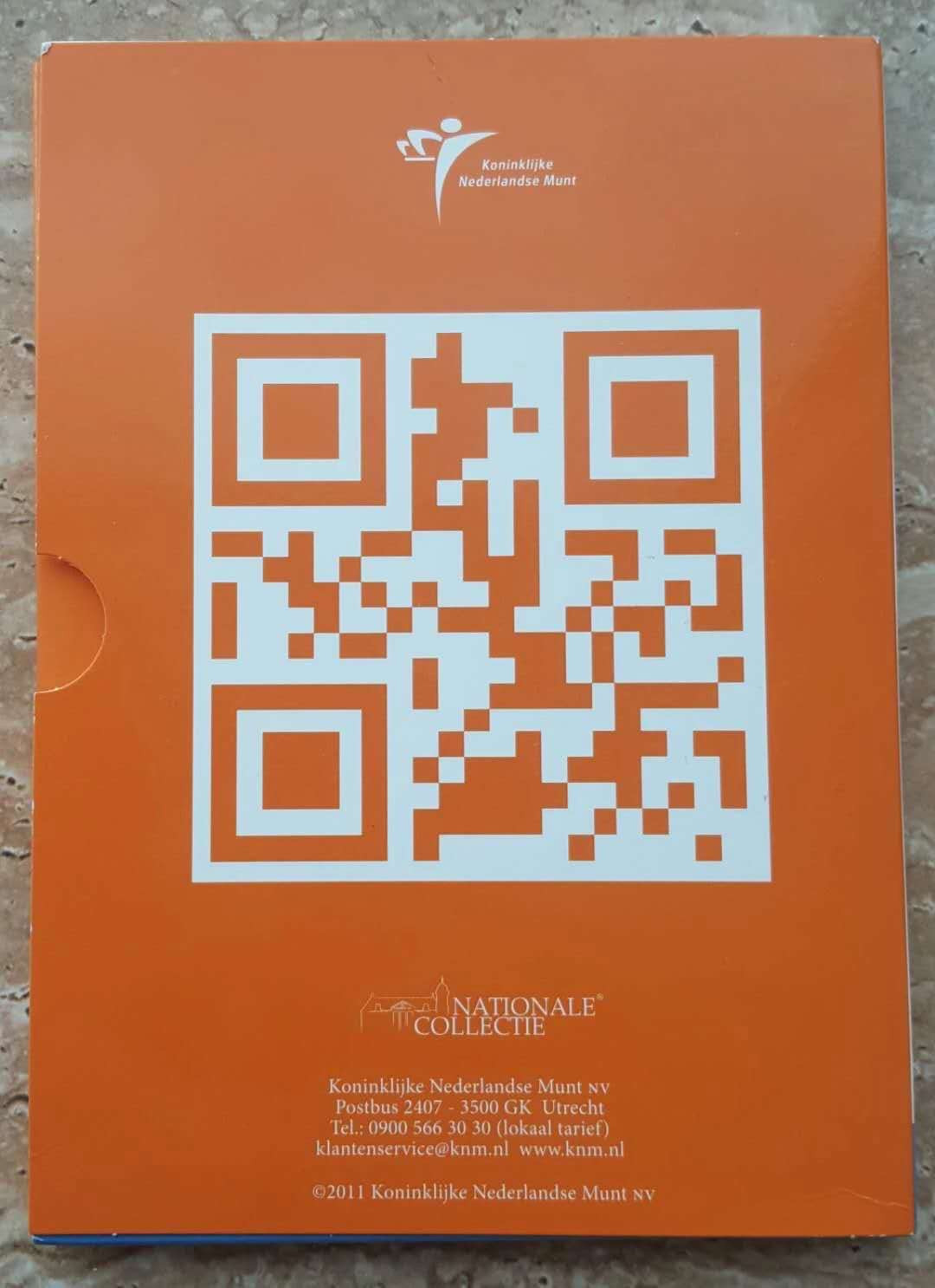 【随心拍&Getcoins】现代钱币拍卖第五十七期 获奖币荷兰2011年造币厂百年二维码精制银币　