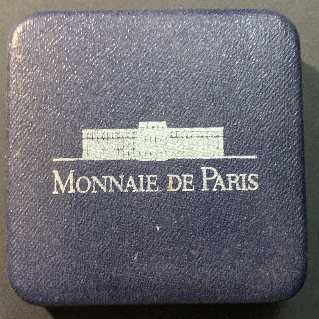 紫瑗钱币—微拍第84期  法国 1993年 米洛的维纳斯 100法郎 22.26克 0.9银 精制 原盒证书