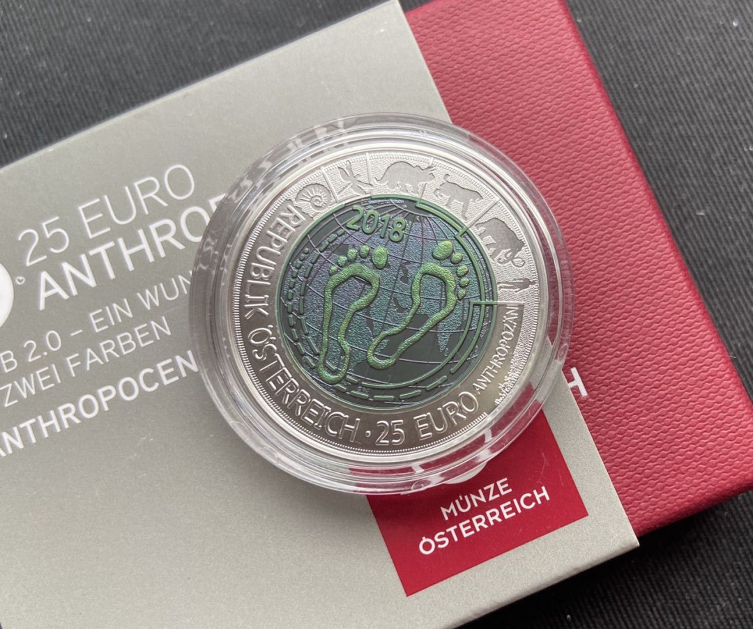 【币观天下】第113期钱币拍卖 【奥地利】【获奖币】奥地利银铌大脚印