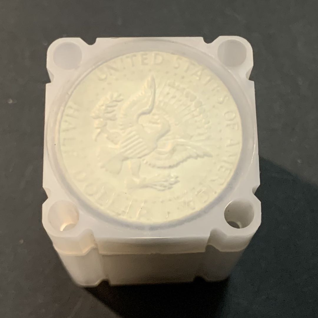 紫瑗钱币—微拍第85期  美国 1965—1970年 肯尼迪 50美分 20枚一组 共230克 0.4银