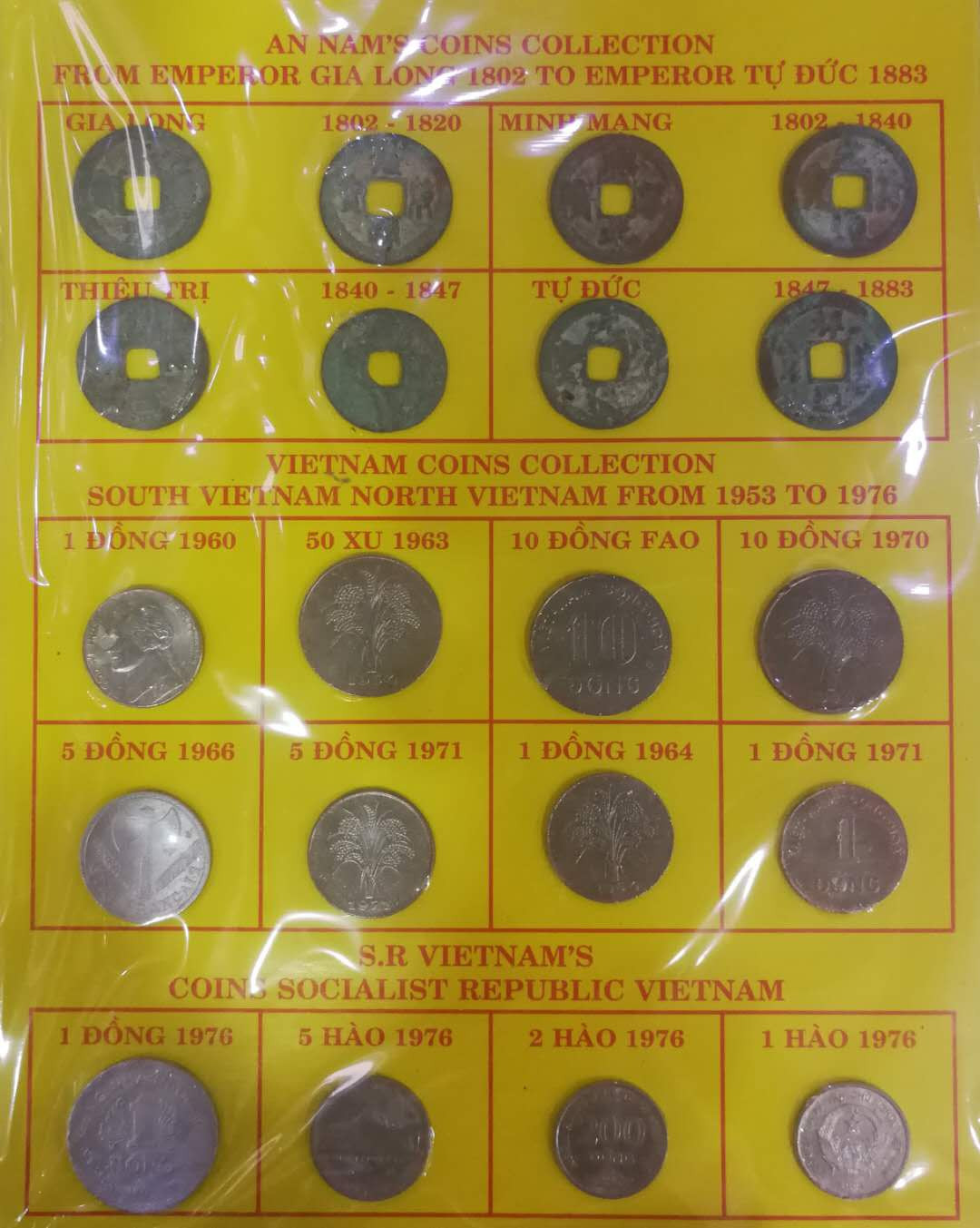 北京马甸外币专卖拍卖第十四期，非贵金属硬币专场，陆续上新，欢迎关注 早期印度支那越南钱币册，其中坐洋为复制品，其他全部为真品。品相如图