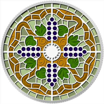 【随心拍&Getcoins】现代钱币拍卖第五十八期 加拿大2014年卡萨罗马古堡彩绘纪念银币