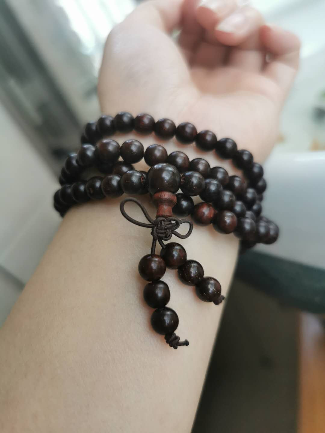 锦色手工🎀 第二期 小叶紫檀念珠