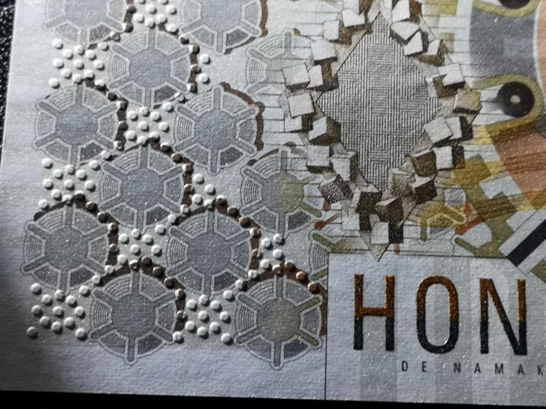 《外钞收藏家》第八十一期拍卖 荷兰齿轮版100  全新unc