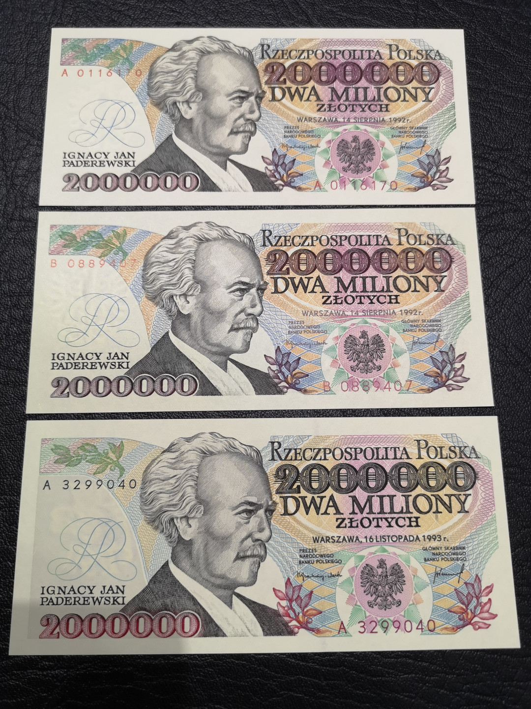 《外钞收藏家》第八十一期拍卖 波兰大全套 23张  稀少全套 全新unc