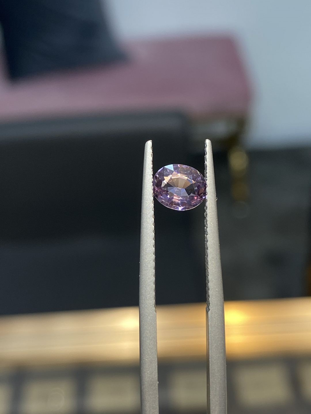 【7月4日 尖晶石、石榴石】HH GEMS 欢乐周末 纯天然SPINEL 斯里兰卡尾单小尖晶 紫色干净 0.76