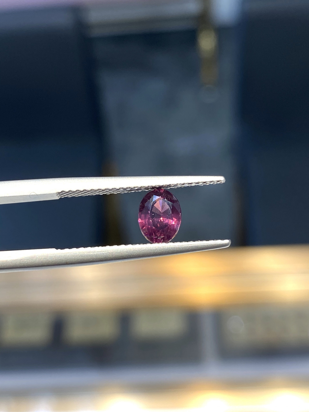 【7月4日 尖晶石、石榴石】HH GEMS 欢乐周末 纯天然SPINEL 斯里兰卡尾单小尖晶 紫红色干净 1.05